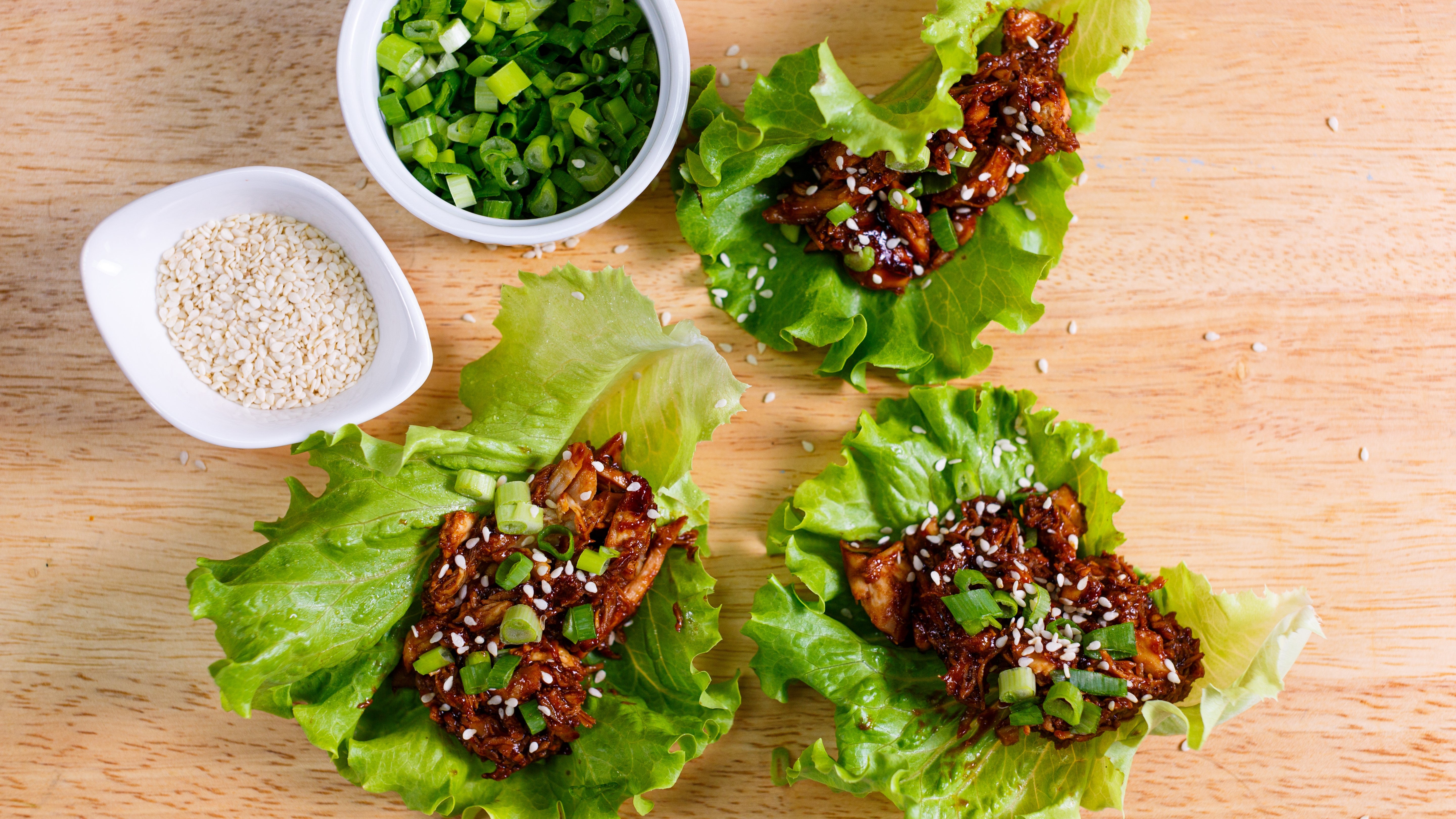 Teriyaki Lettuce Cups