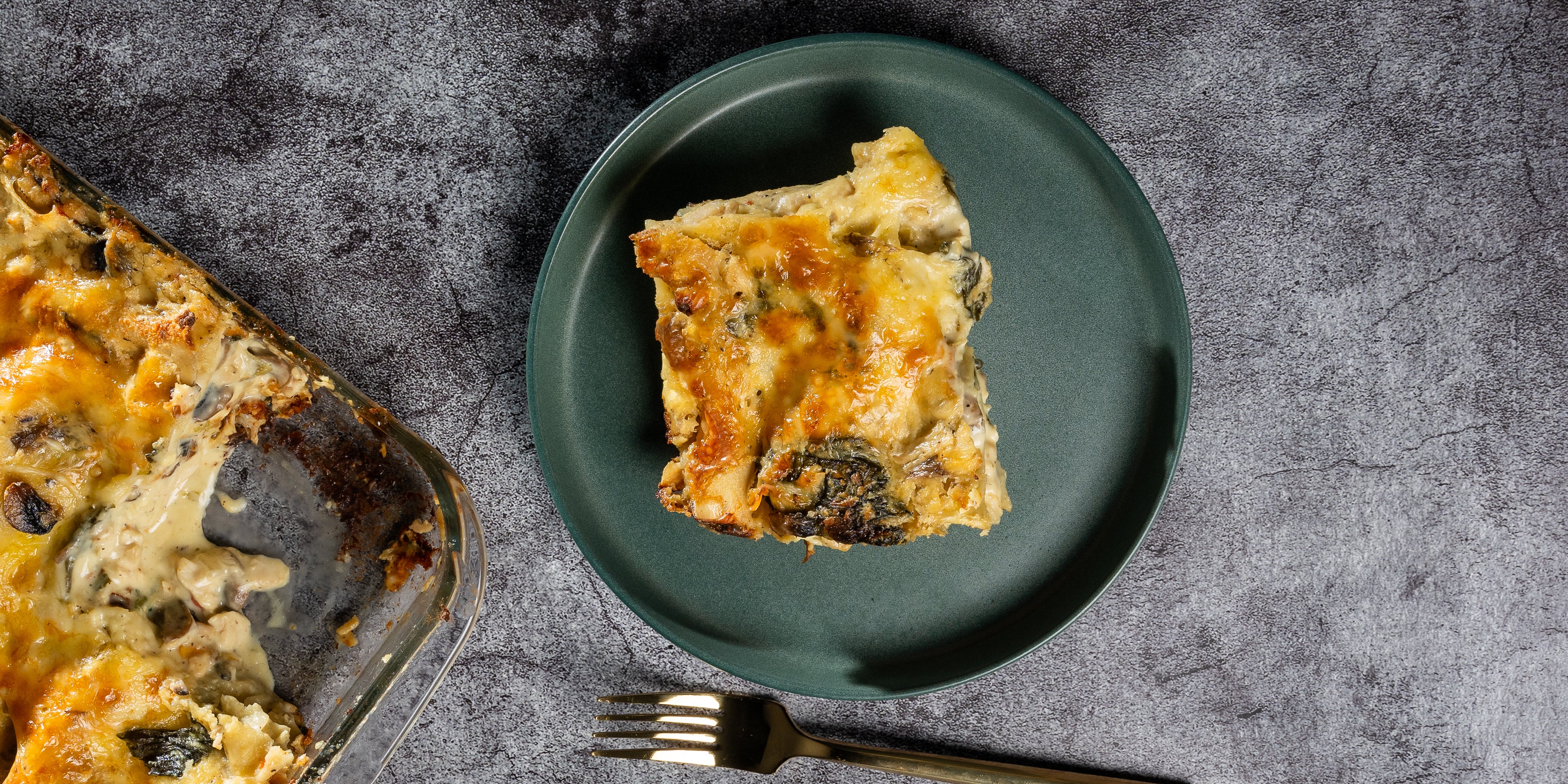 Cheesy Chicken Lasagna