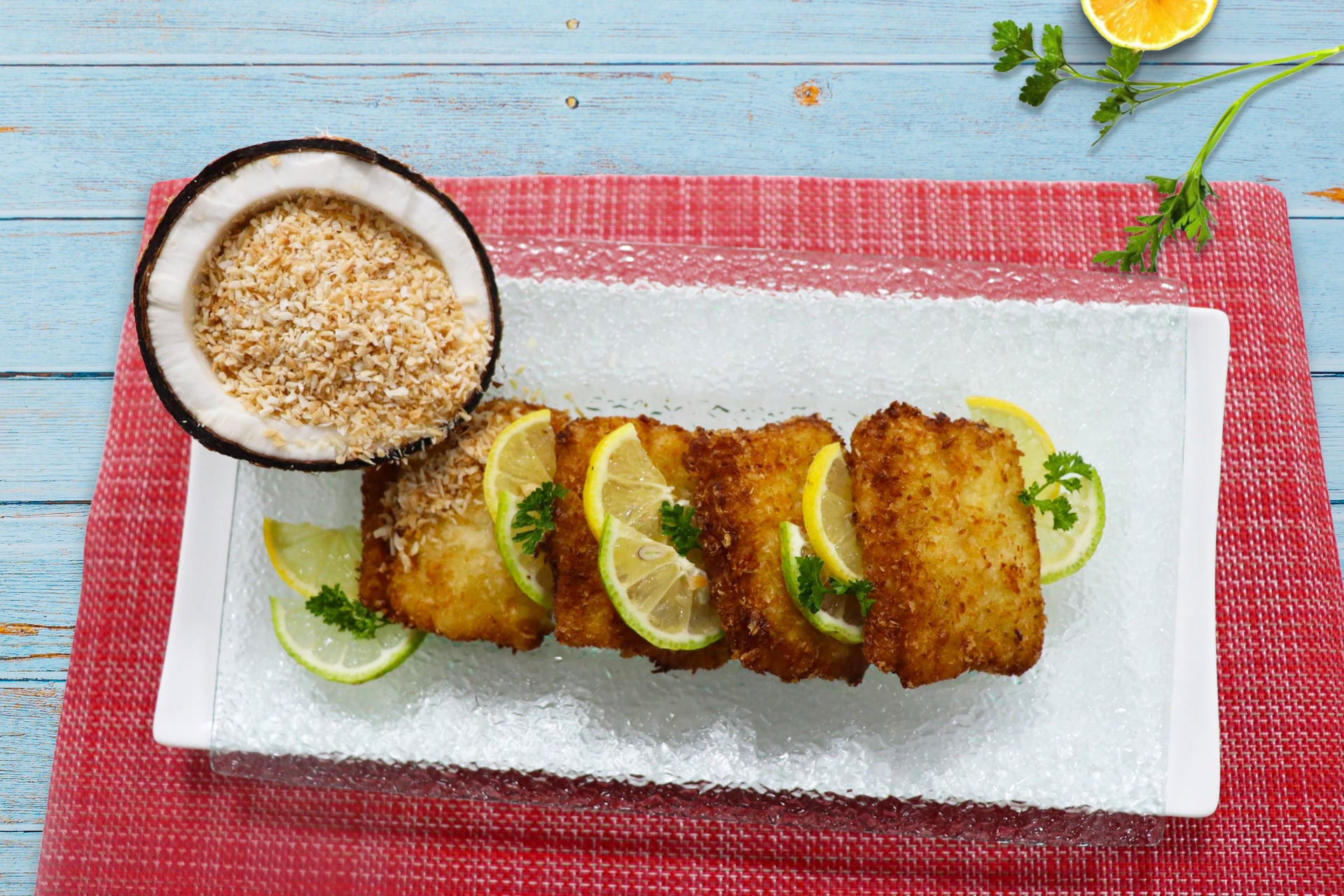 Coconut Crusted Fish