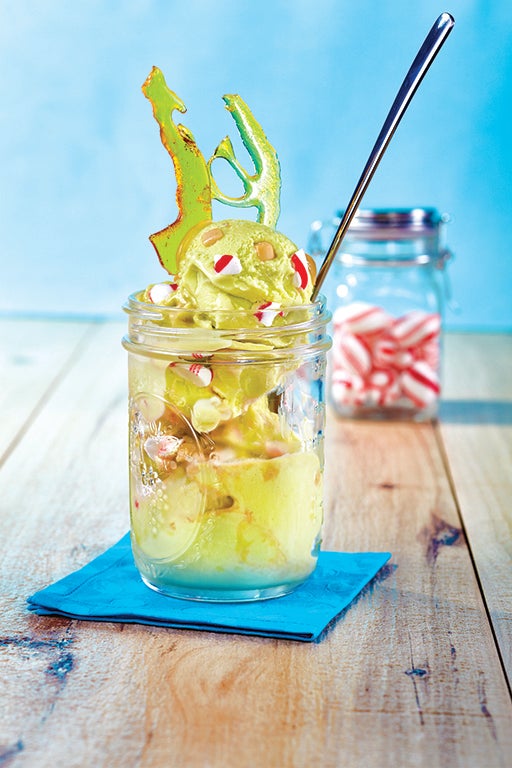 Avocado With Crushed Caramel And Peppermint | Nestlé Recipes