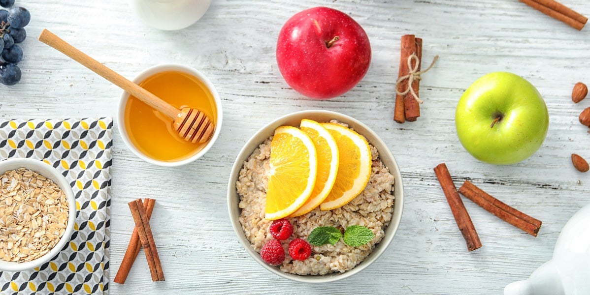 Healthy Orange Boosted Oats- Explorer's Card