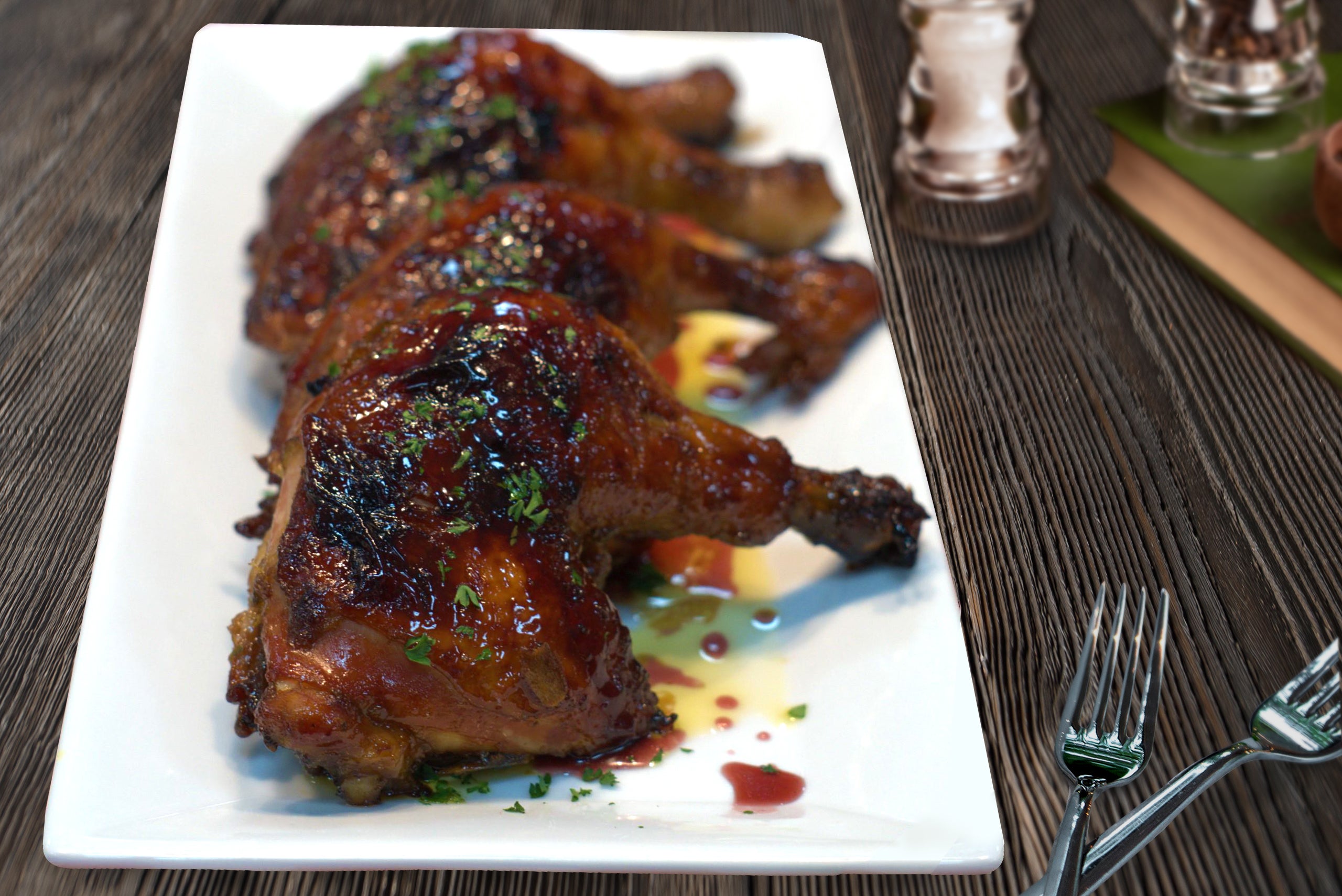 Sorrel Glazed Chicken