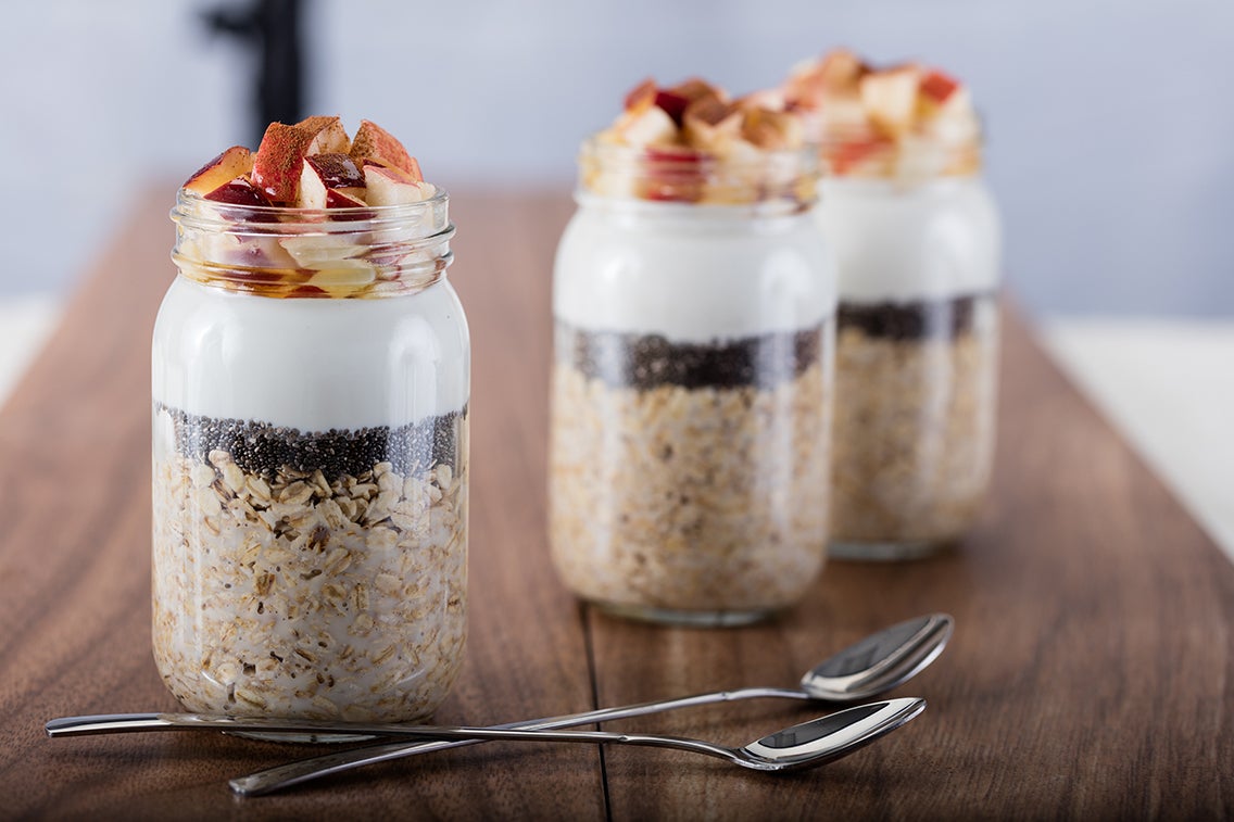 Apple Cinnamon Overnight Oats