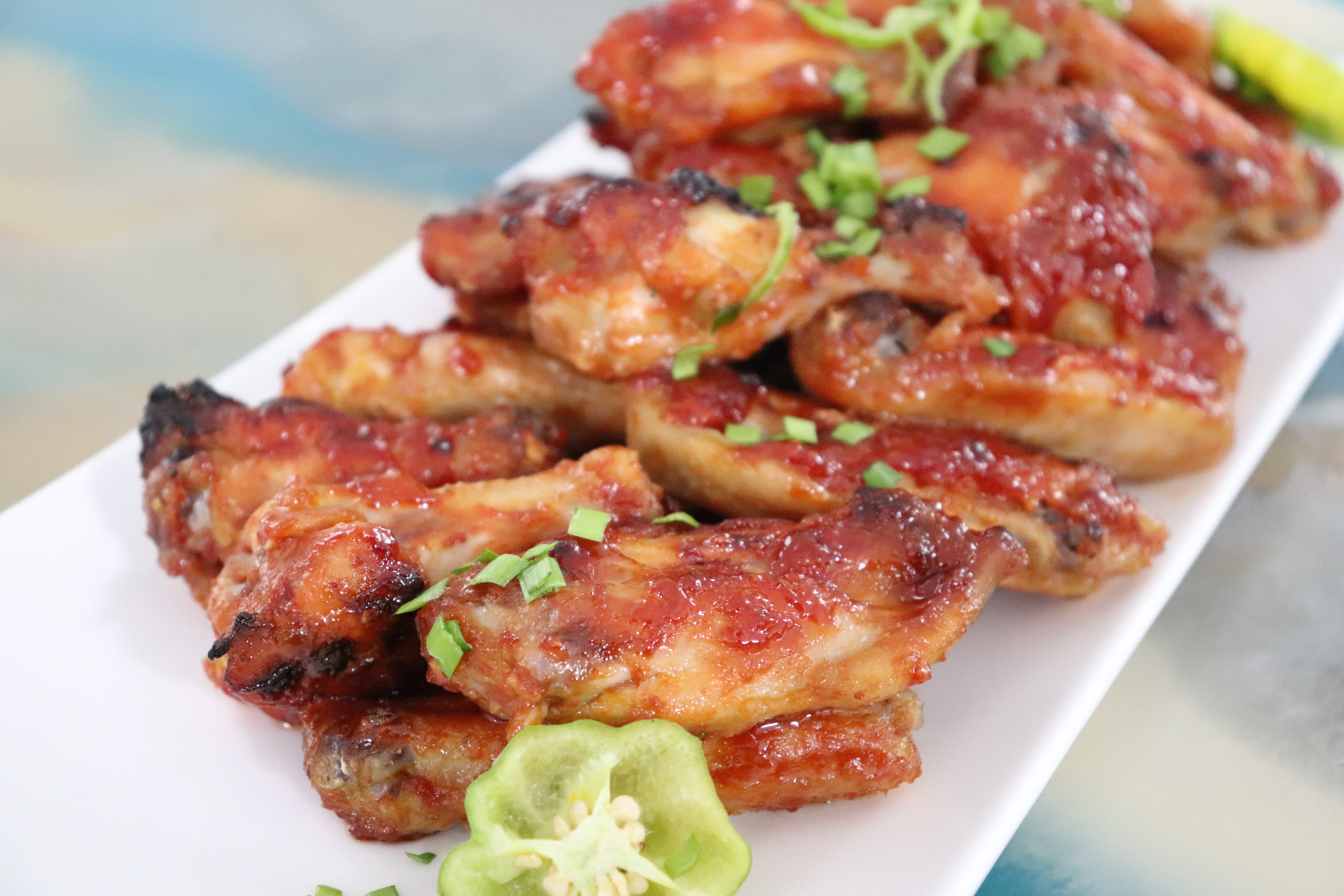 Sweet & Spicy Chicken Wings