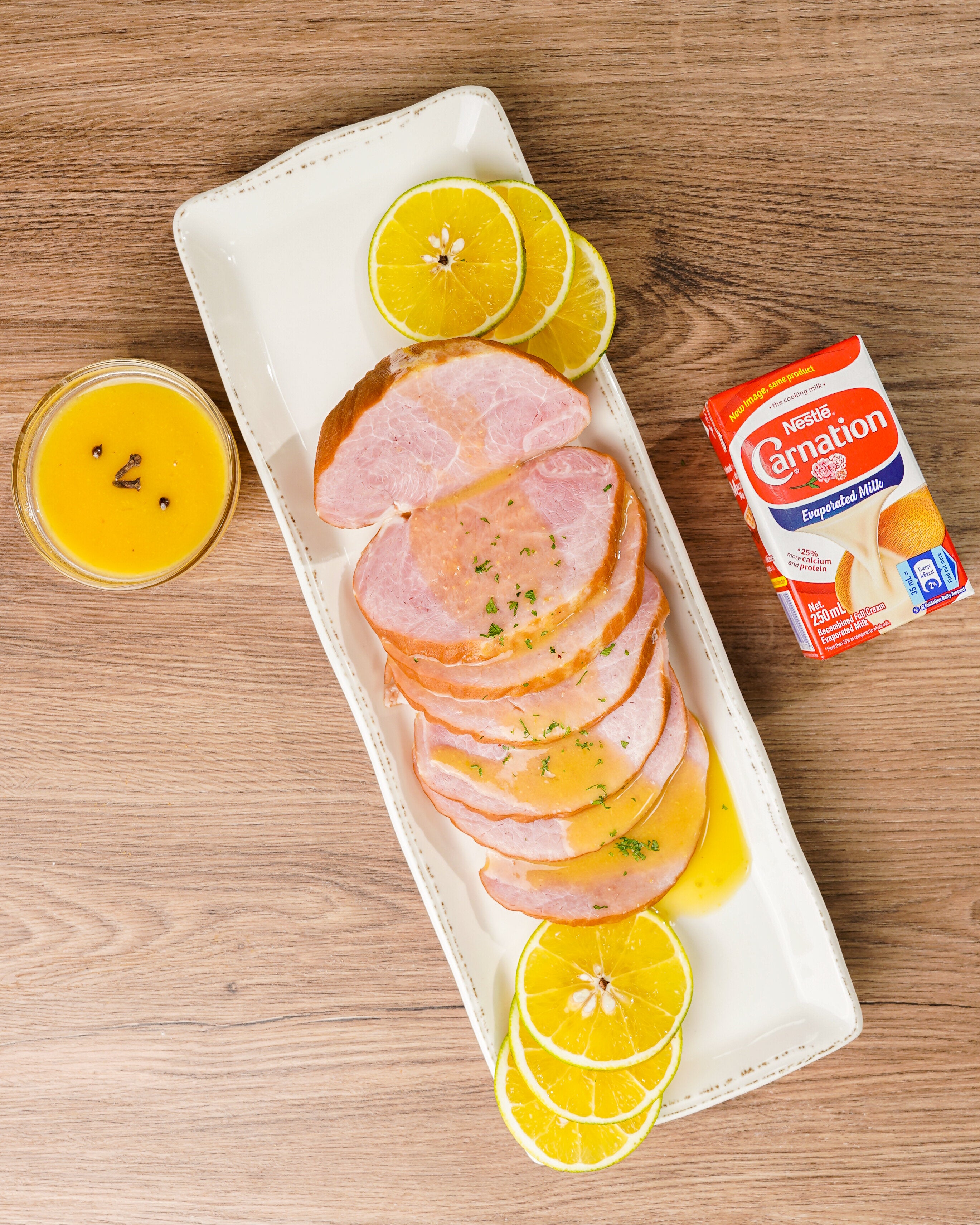 Citrus Cream Ham Sauce