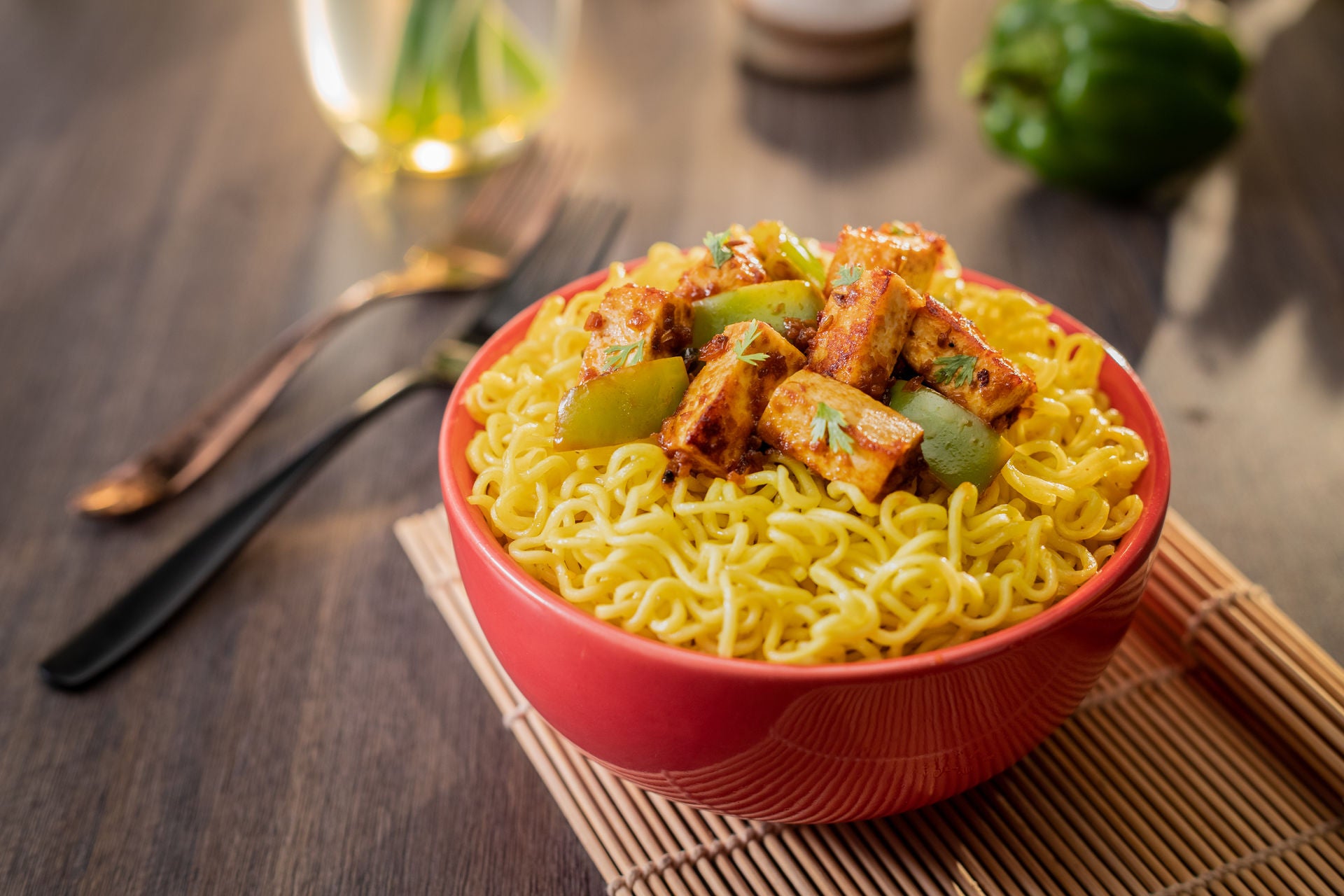 Paneer Taka-Tak MAGGI Noodles-Plating/Main Image
