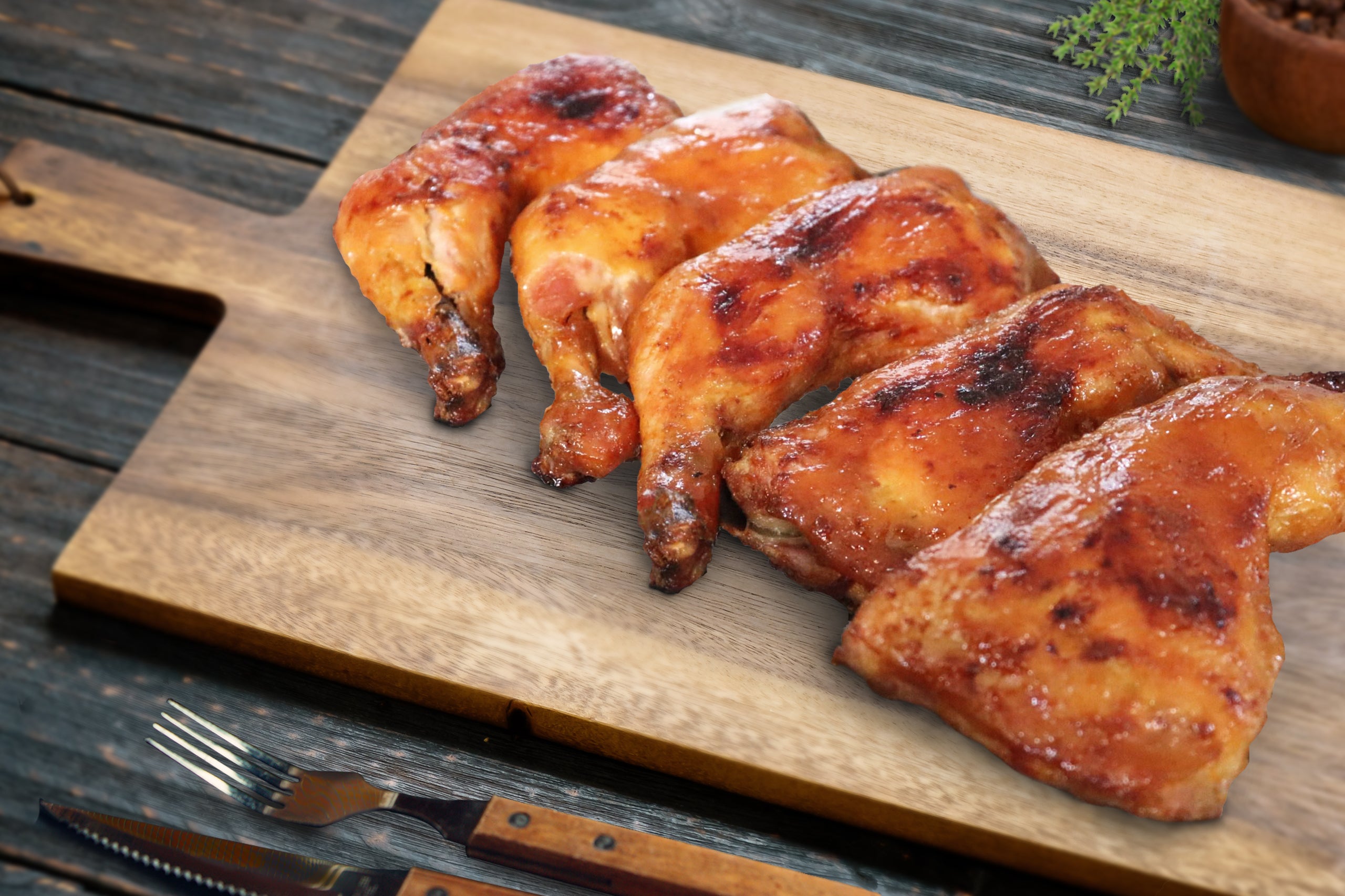 Pineapple Glazed Chicken 2