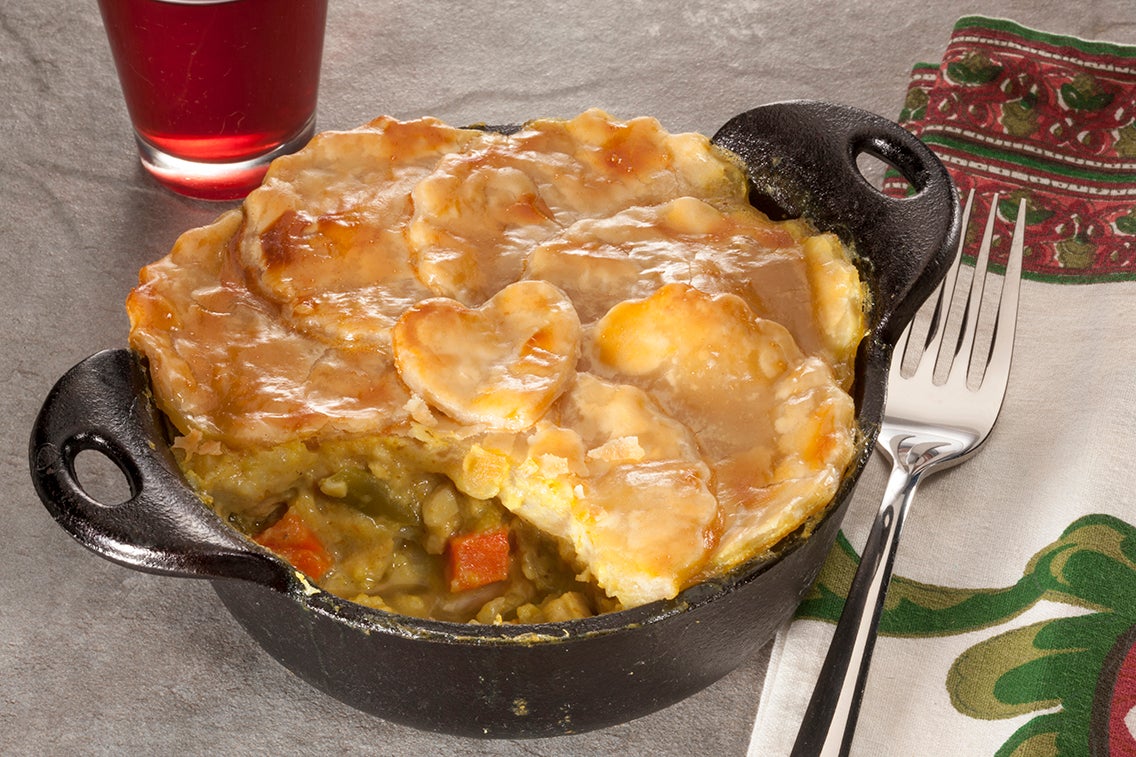 Curried Chicken Potpie