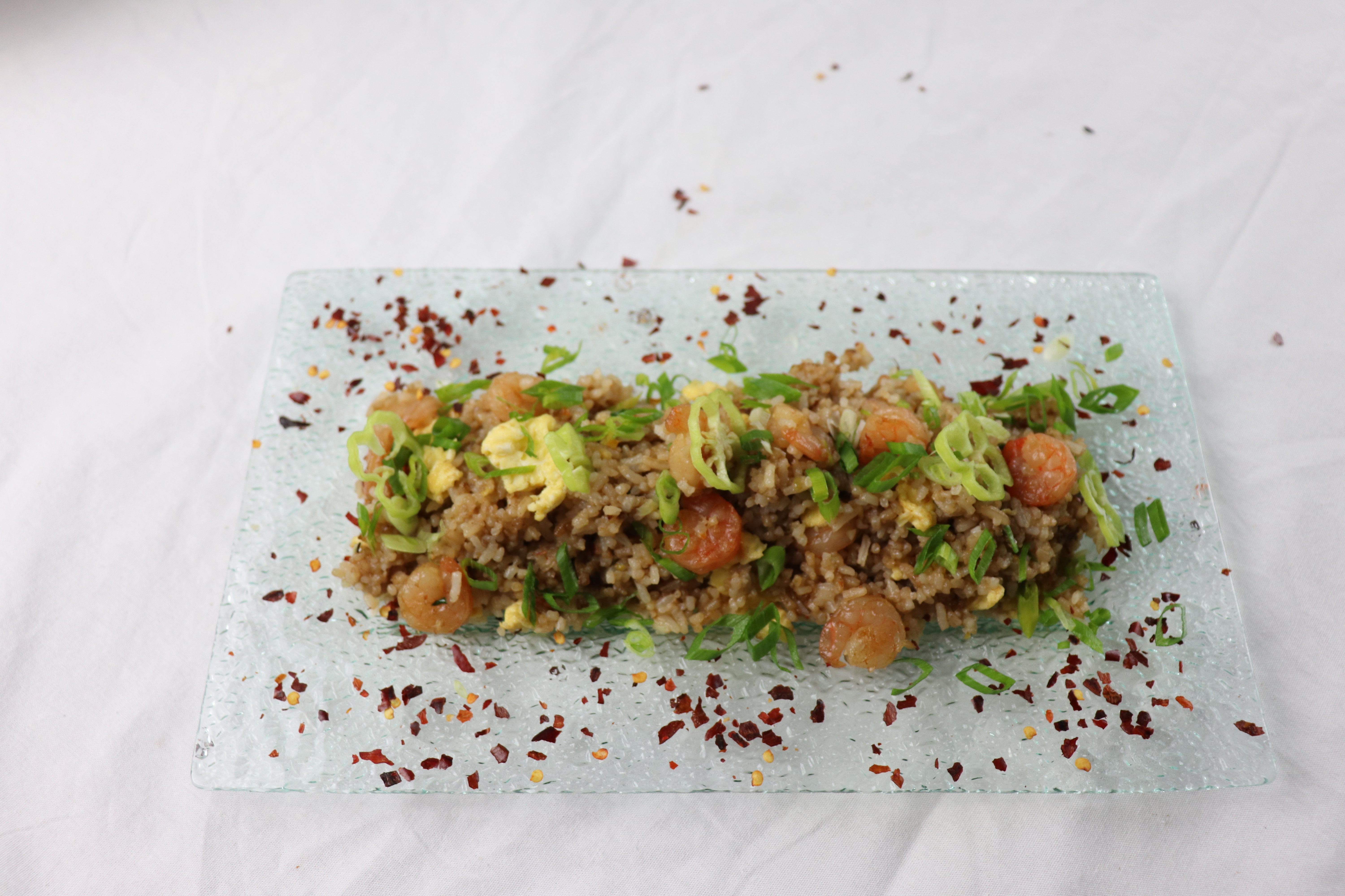 Spicy Shrimp Fried Rice