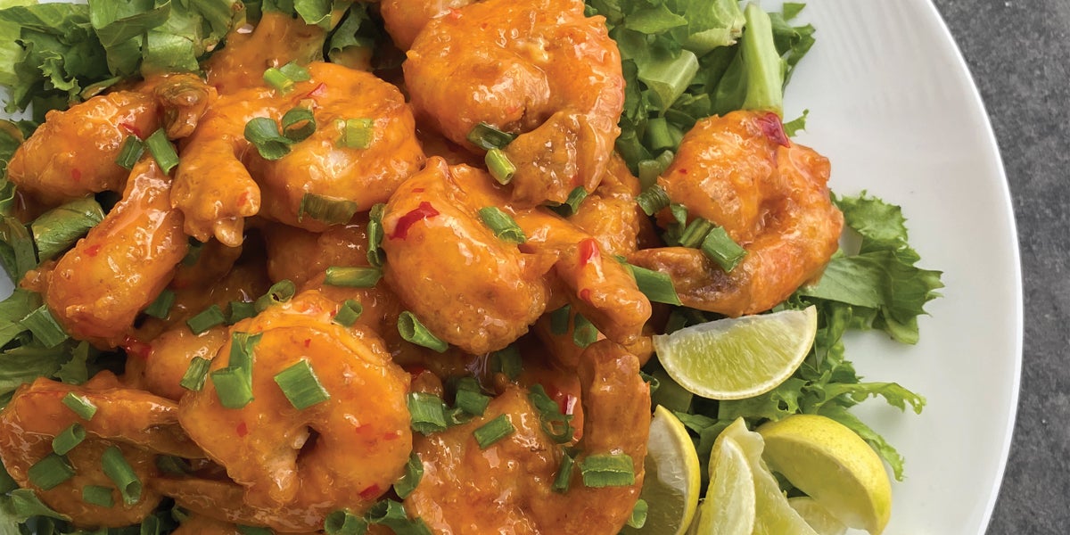 Crispy Shrimp with Bang Bang Sauce