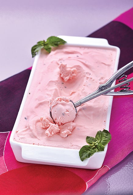 Pink Grapefruit and Basil Ice Cream | Nestlé Recipes
