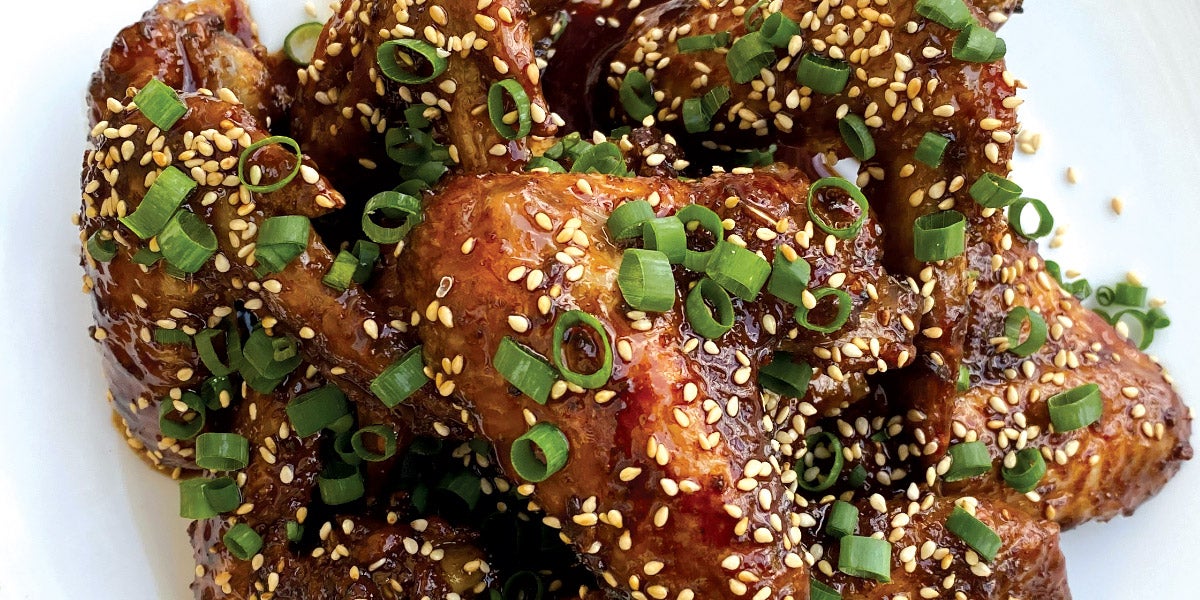 Honey Soy Glazed wings