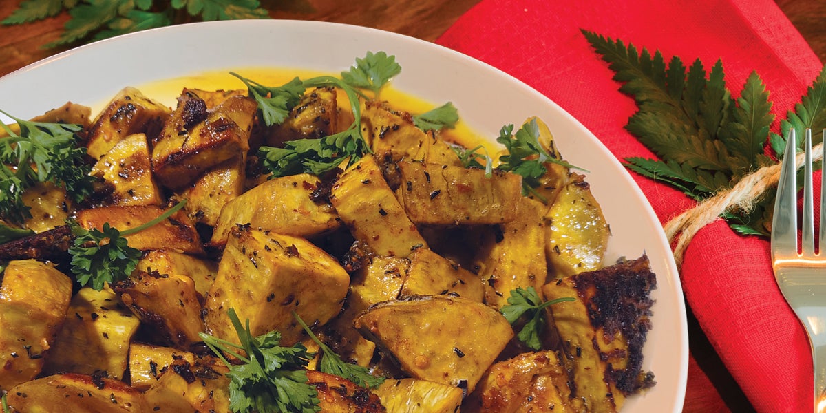 Brown Butter Sweet Potatoes
