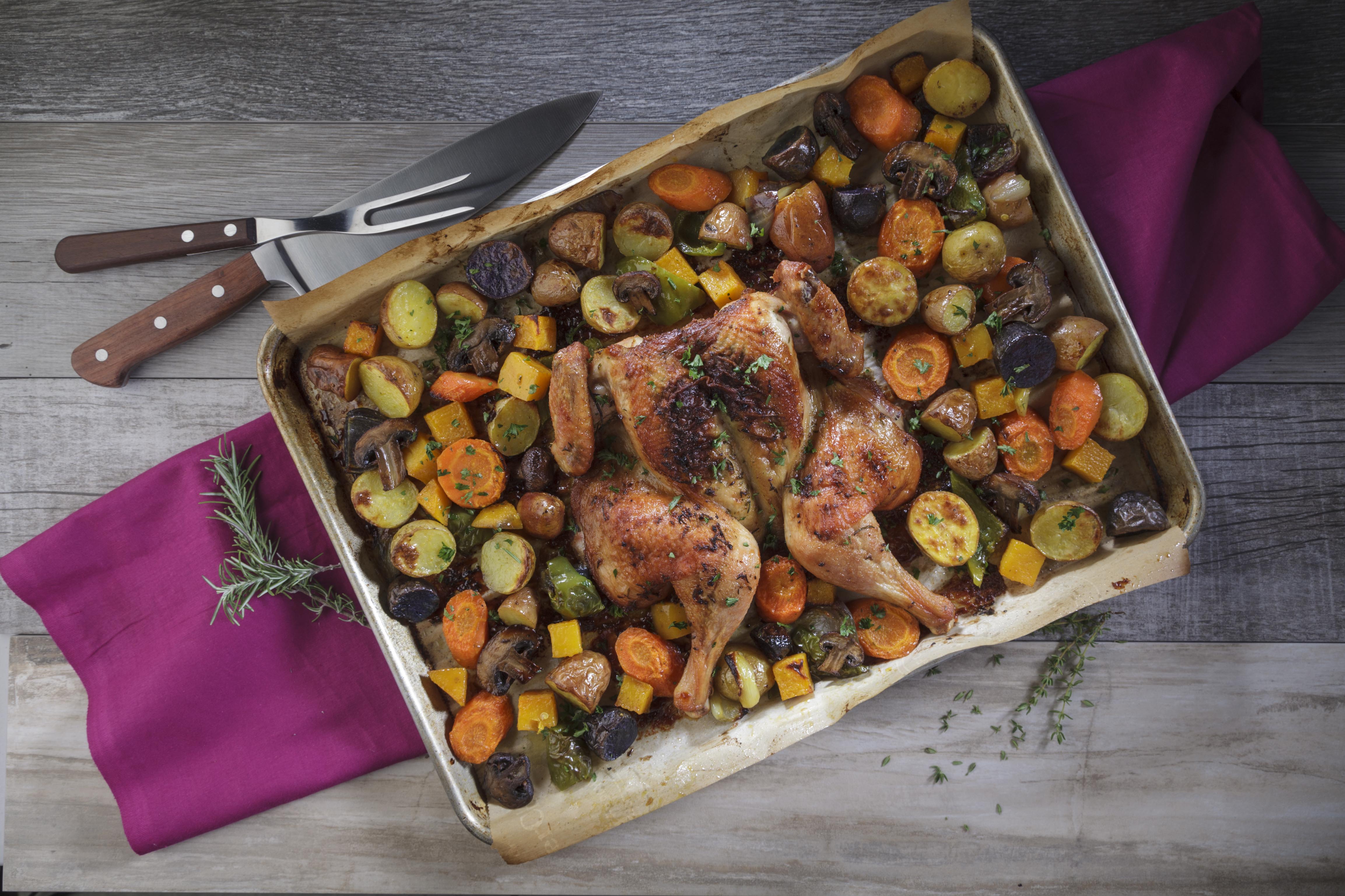 Spatchcock Chicken Roast