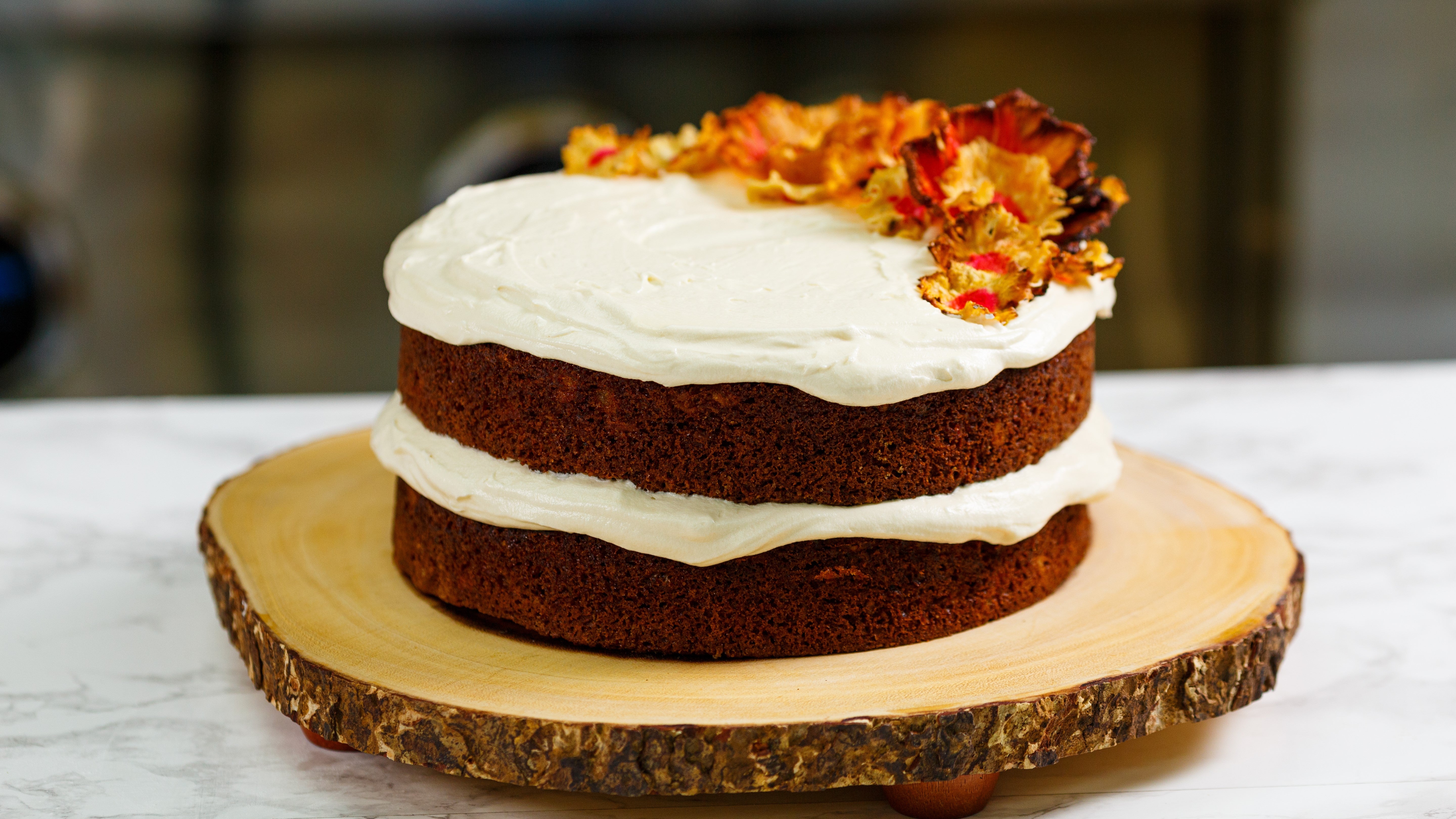 Coconut Pineapple Carrot Cake