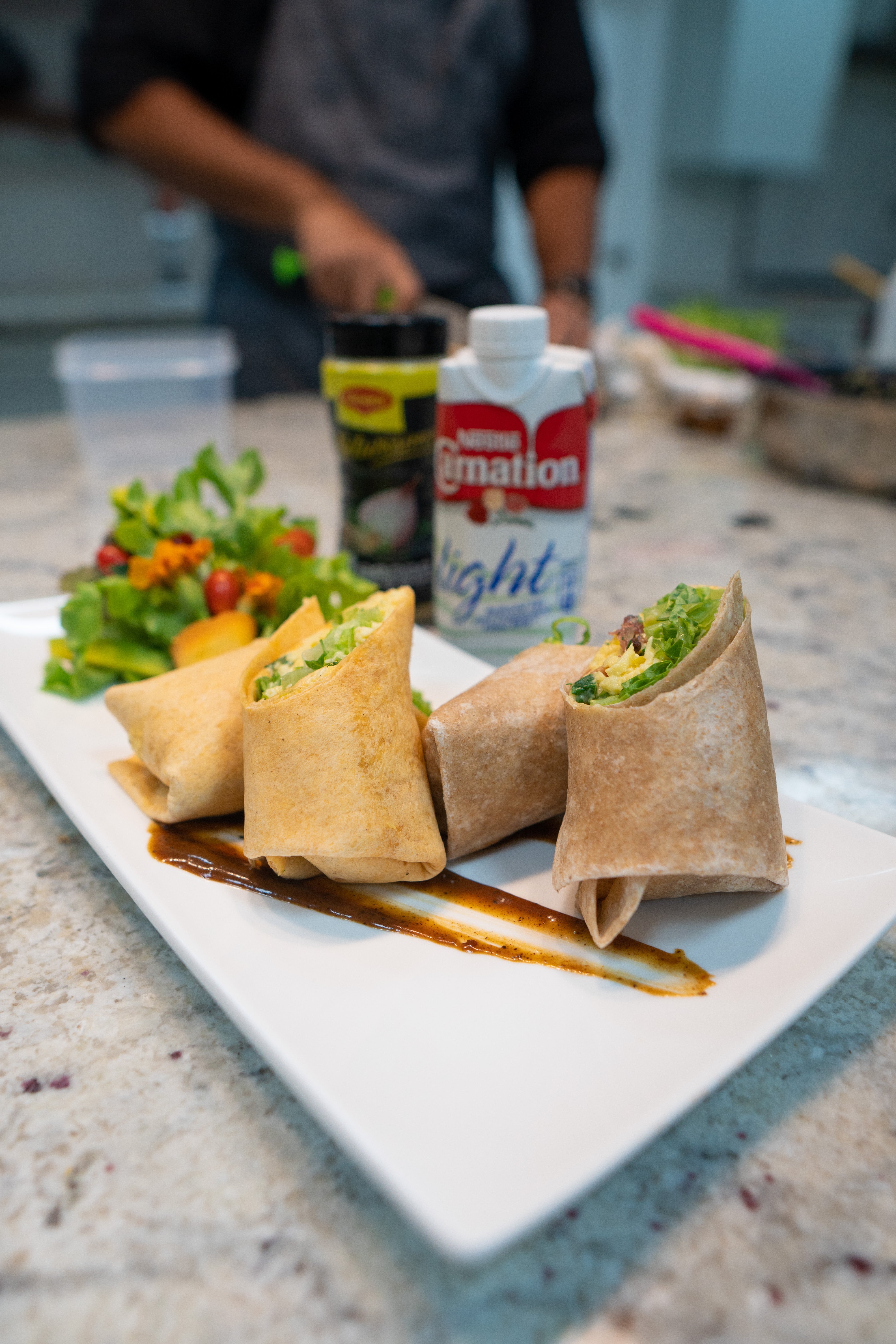 Cheesy Breakfast Burrito