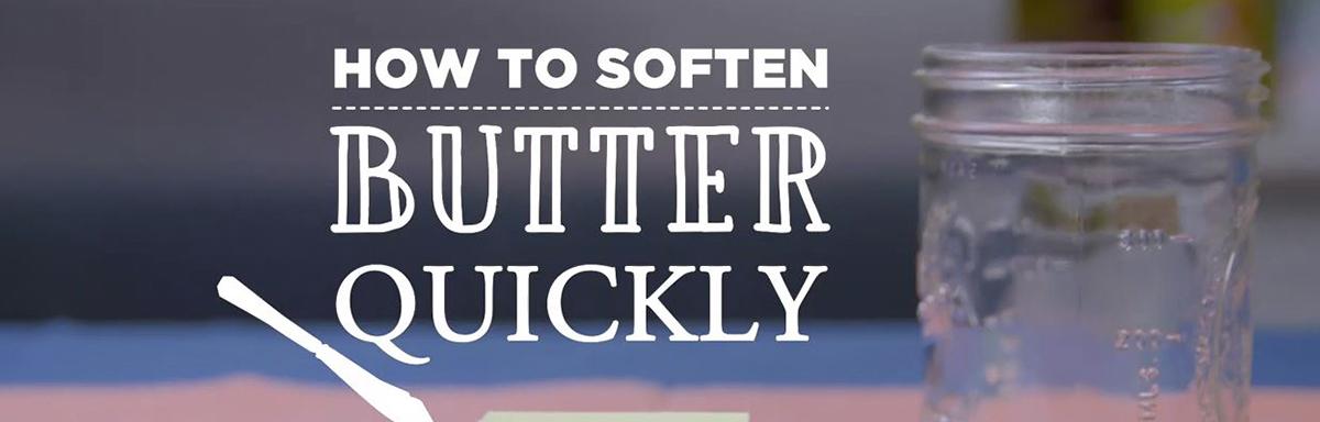 Banner image for How to Soften Butter Quickly video tip