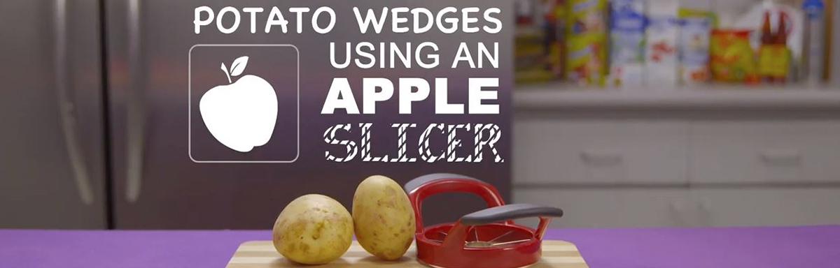 Banner for Make Potato Wedges with an Apple Slicer
