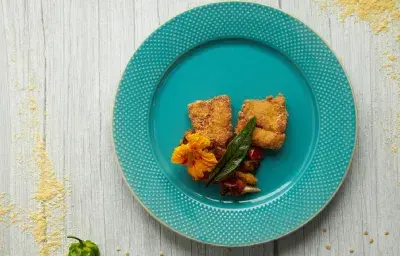 Cornmeal Crusted Snapper Cornmeal Crusted Snapper