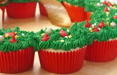 Cupcake Wreath Cupcake Wreath