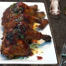 Sorrel Glazed Chicken