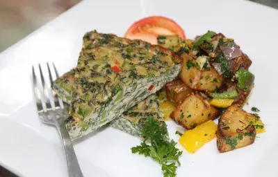 Callaloo Frittata