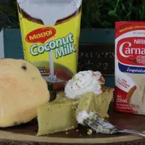 Coconut Potato Pudding