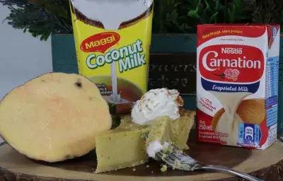 Coconut Potato Pudding Coconut Potato Pudding