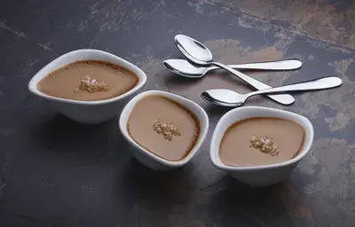 Salted Caramel Pots De Crème