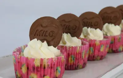 Milo Crunch Cheesecake Milo Crunch Cheesecake
