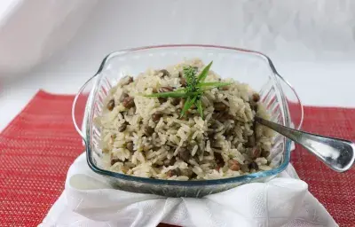 Rice and peas Rice and peas