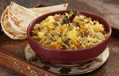Baked Vegetable Biryani Baked Vegetable Biryani