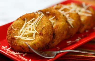 Cheesy Potato Corn Cakes 1 Cheesy Potato Corn Cakes 1