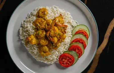 Coconut Curried Shrimp