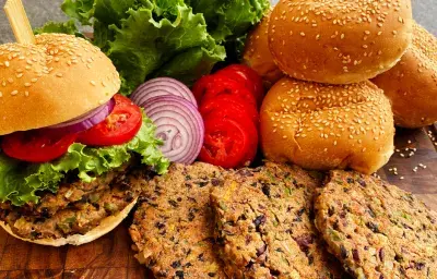 Black Bean Burger Black Bean Burger