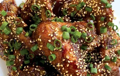 Honey Soy Glazed wings Honey Soy Glazed wings