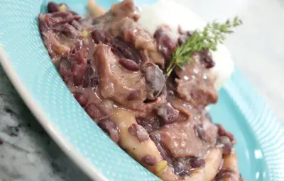 Stewed Peas with pigstail