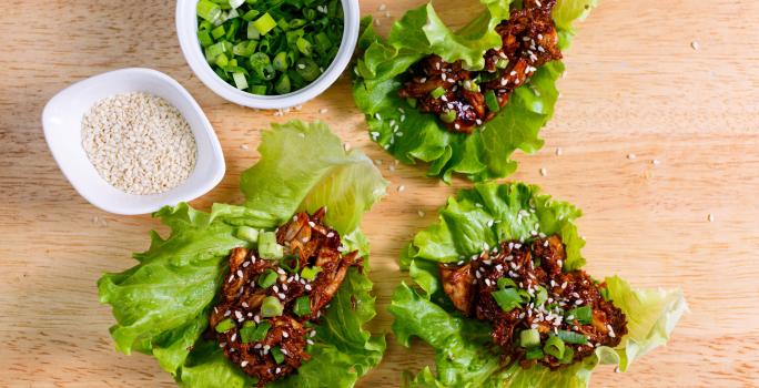 Teriyaki Lettuce Cups