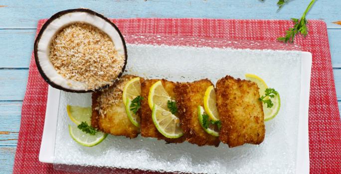 Coconut Crusted Fish