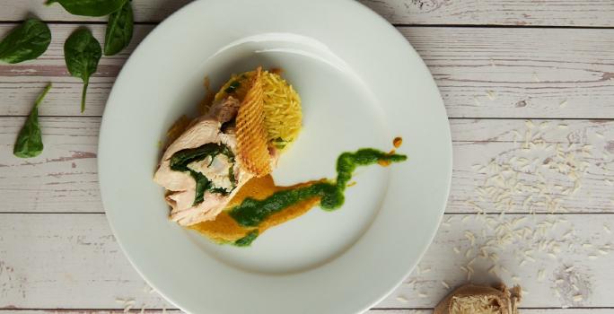 Seafood Stuffed Chicken
