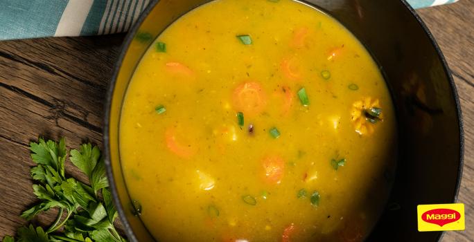 Pumpkin Veggie Bean Soup