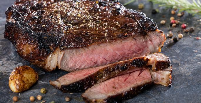 Coffee Crusted Steak