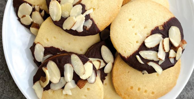 Chocolate Dipped Cookies