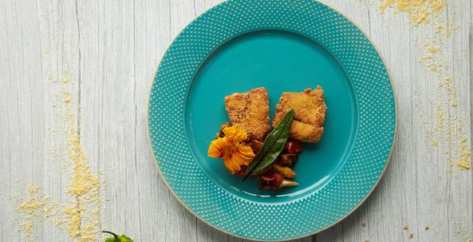 Cornmeal Crusted Snapper