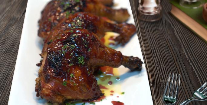 Sorrel Glazed Chicken