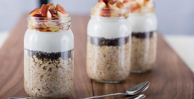 Apple Cinnamon Overnight Oats