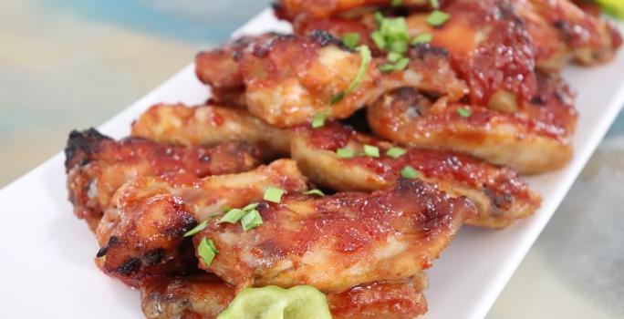 Sweet & Spicy Chicken Wings