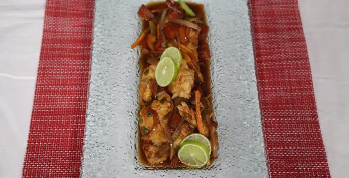 Brown Stew Fish