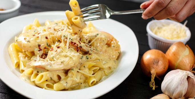 Alfredo Shrimp