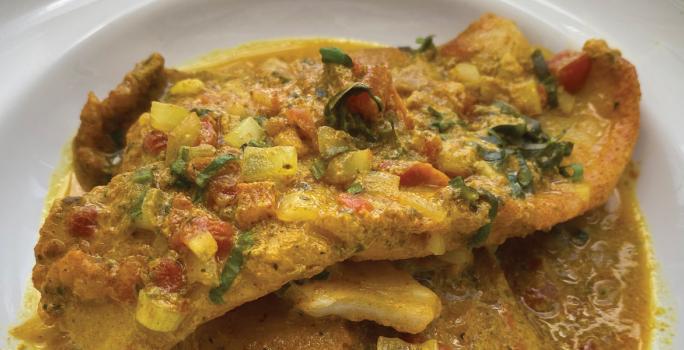 Coconut Curried Fish 2